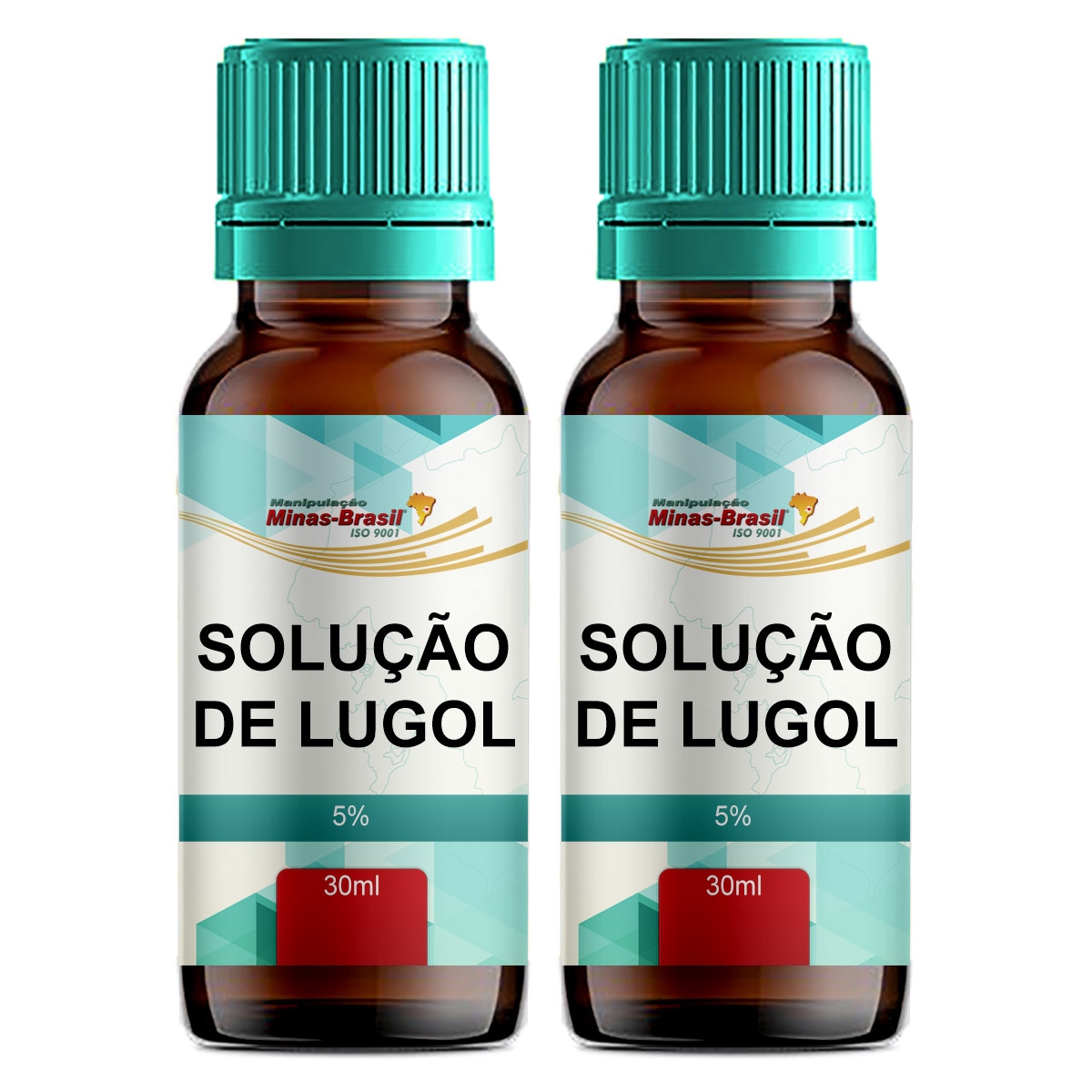 Comprar Solução de Lugol Inorgânico 5% 30Ml Vidro Conta