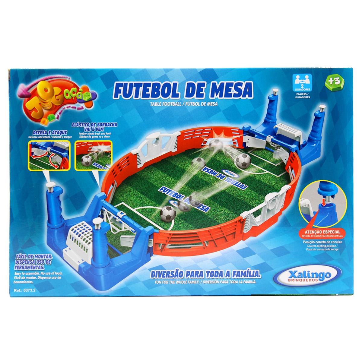 Brinquedo Jogo De Futebol De Mesa Football Game 2 Jogadores