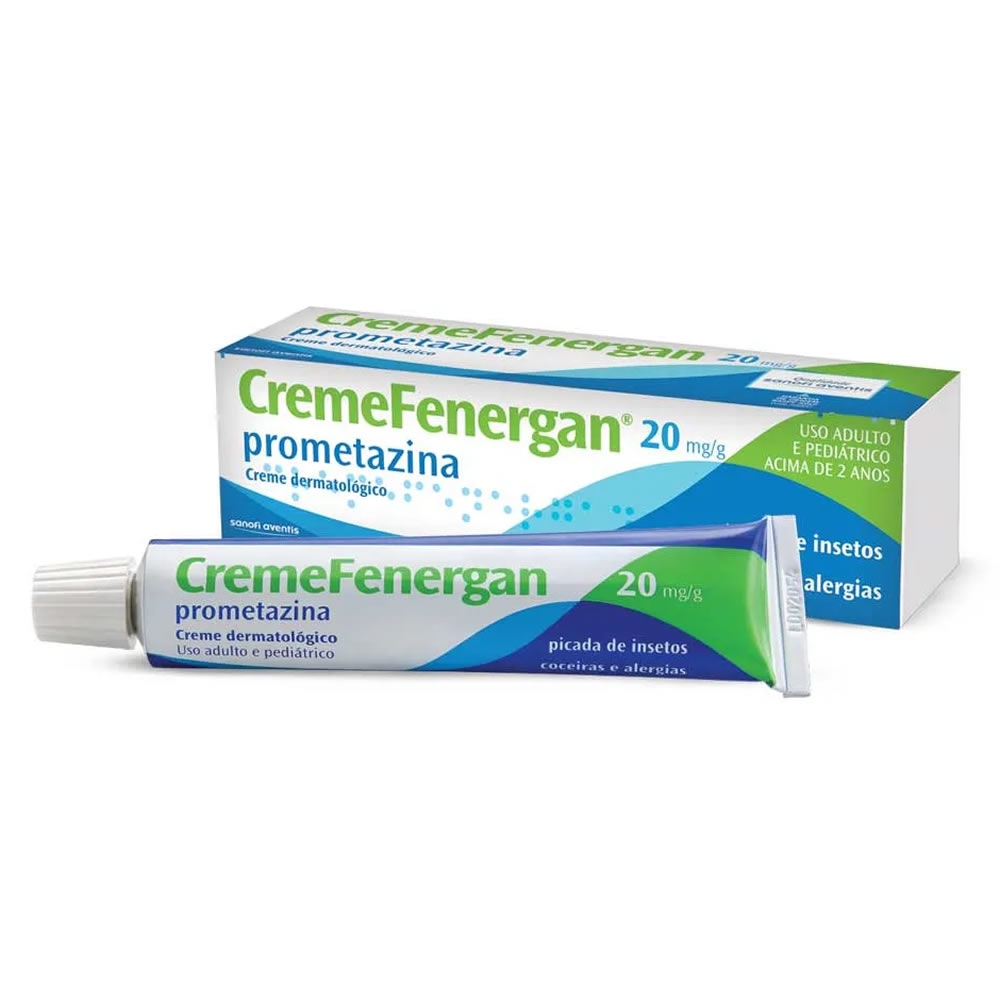 Comprar Fenergan 20mg Creme 30g (uso Adulto e Pediátrico)