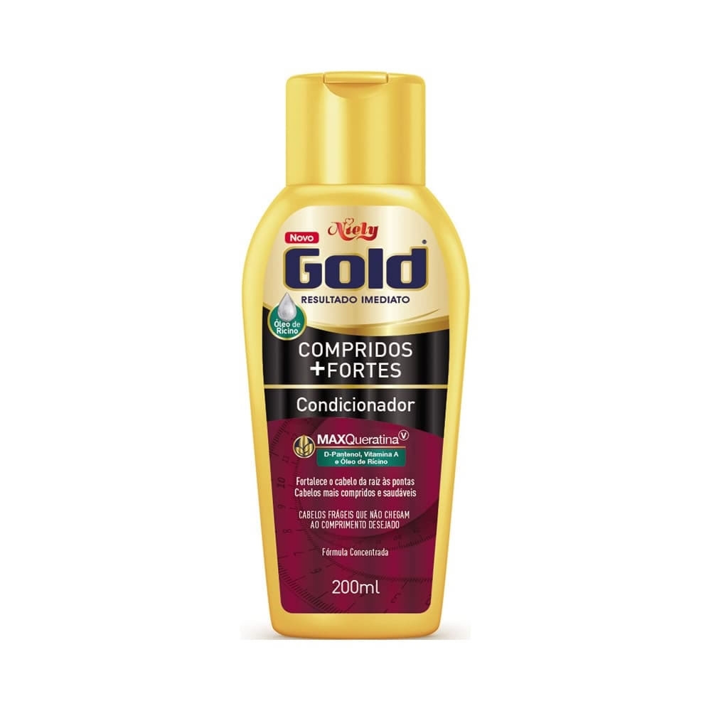 Shampoo Niely Gold 300Ml For Men Shampoo For Men (7896000713940)
