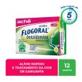Flogoral Pastilhas Sabor Menta C/12 Unidades