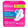 Absorvente Tripla Proteção com Abas com 32 Unidades Intimus