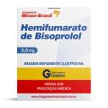 Hemifumarato De Bisoprolol 2.5Mg Com 30 Comprimidos