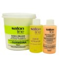 Kit Guanidina Tradicional Mild Alisa e Relaxa Com 215gr Salon Line