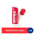 Protetor Labial Nivea Lip Care Morango 4,8G