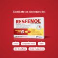 Resfenol Paracetamol 400mg + Cloridrato Fenillefrina 4mg + Maleato de Clorfeniramina 4mg 20 Cápsulas