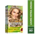 Tintura Garnier Nutrisse Kit Creme Cor 80 Louro Pátria Amada Louro Claro