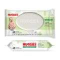 Toalhas Umedecidas Infantil Huggies Classic Com 48 Unidades