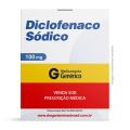Diclofenaco Sódico 100 mg  Com 10 comprimidos revestidos - Genérico EMS