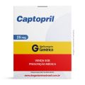 Captopril 25mg Com 30 Comprimidos Genérico Cimed