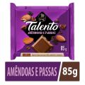 Chocolate Talento Amêndoas com Passas 85g