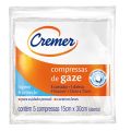 Compressas De Gaze Cremer 15X30 CM Com 5 Unidades