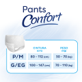 Roupa Íntima Tena Pants Confort G/EG Embalagem Econômica 16 Unidades