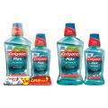 Kit Enxaguante Bucal Colgate Plax Ice Infinity 500Ml E 250Ml