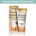 Protetor Solar Facial L'Oréal UV Defender Antifotoenvelhecimento Cor Clara FPS60 40g