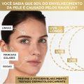 Protetor Solar Facial L'Oréal UV Defender Antifotoenvelhecimento Cor Clara FPS60 40g