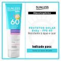Protetor Solar Baby Fps 60 120g Sunless
