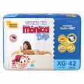 Fraldas Descartáveis Tamanho XG com 42 Unidades Turma da Mônica Baby