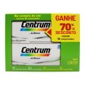 Kit Centrum Caixa com 60 Comprimidos e 30 Comprimidos com 70% Desconto na Segunda Embalagem GSK