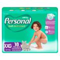 Fraldas Soft And Protect Tamanho XXG Com 18 Unidades Personal