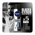 Desodorante Aerosol Nivea For Men Invisible for Black e White 150ml