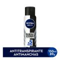 Desodorante Aerosol Nivea For Men Invisible for Black e White 150ml