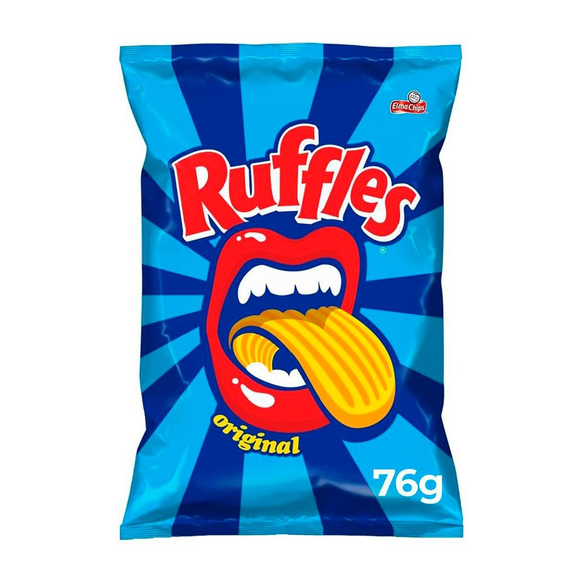 Ruffles Batata Ondulada Sabor Original 76G Elma Chips - Drogaria Minas ...