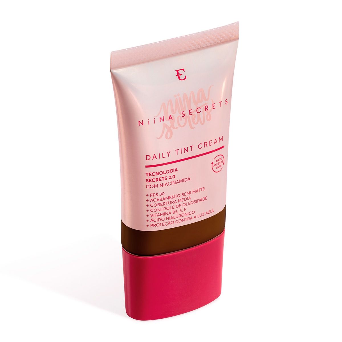 Base Líquida Daily Tint Cream Niina Secrets Cor 100 25ml Eudora
