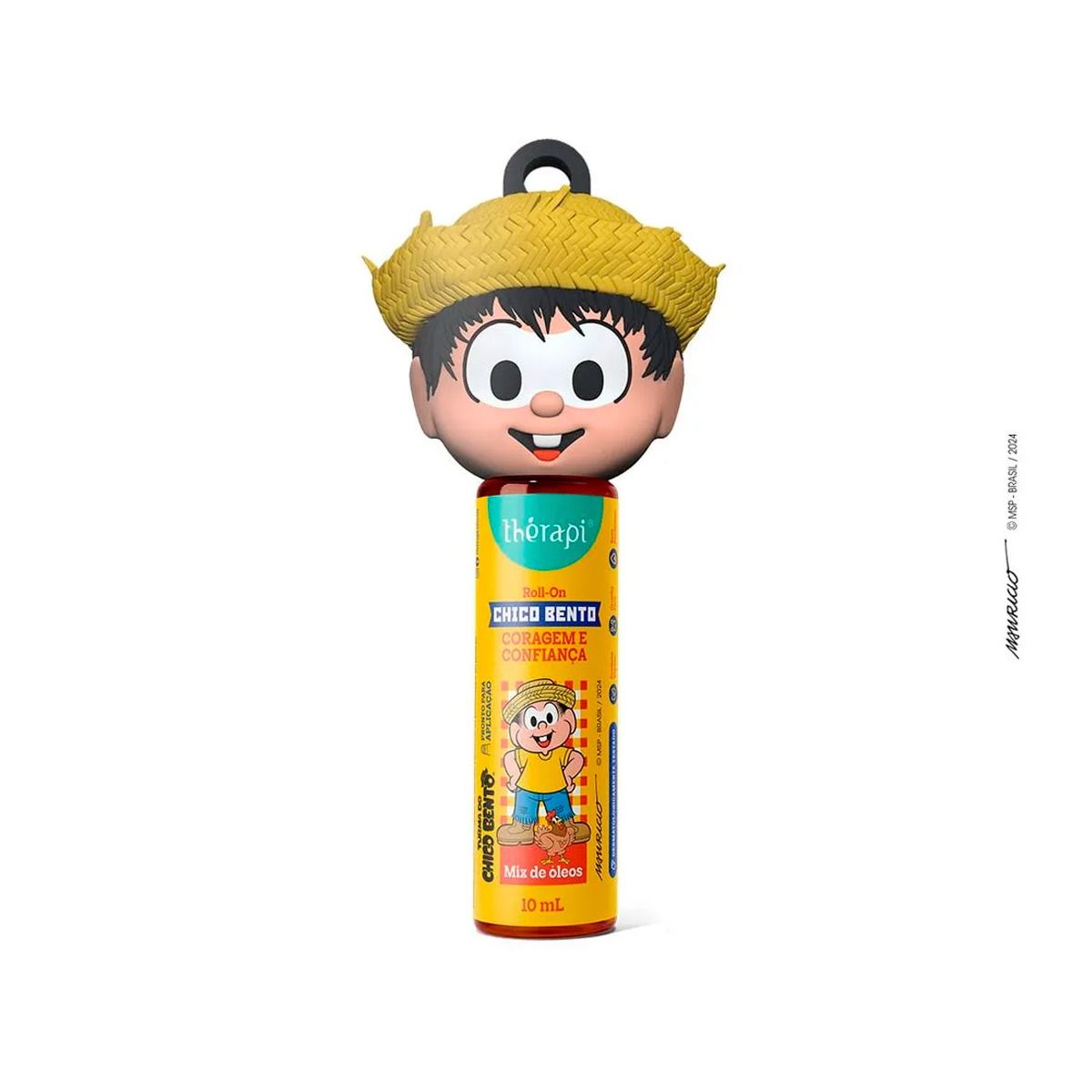 Mix De Óleos Thérapi Roll-On Chico Bento Coragem E Confiança 10ml