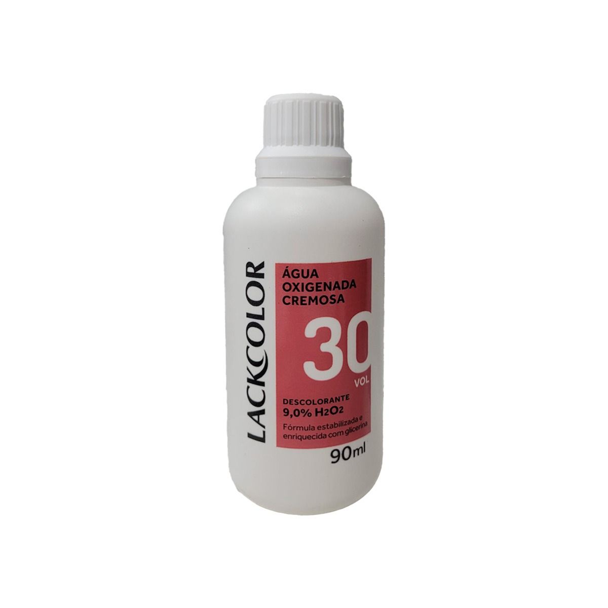 Água Oxigenada Cremosa Lack Color 30 Vol Descolorante 90ml