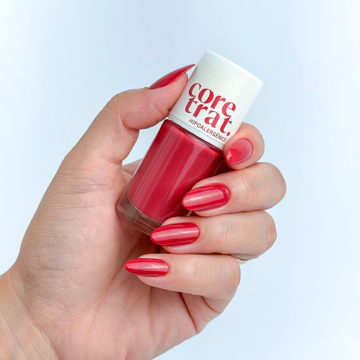 Esmalte Blant Coretrat Vermelho Canela Cremoso 8,5ml