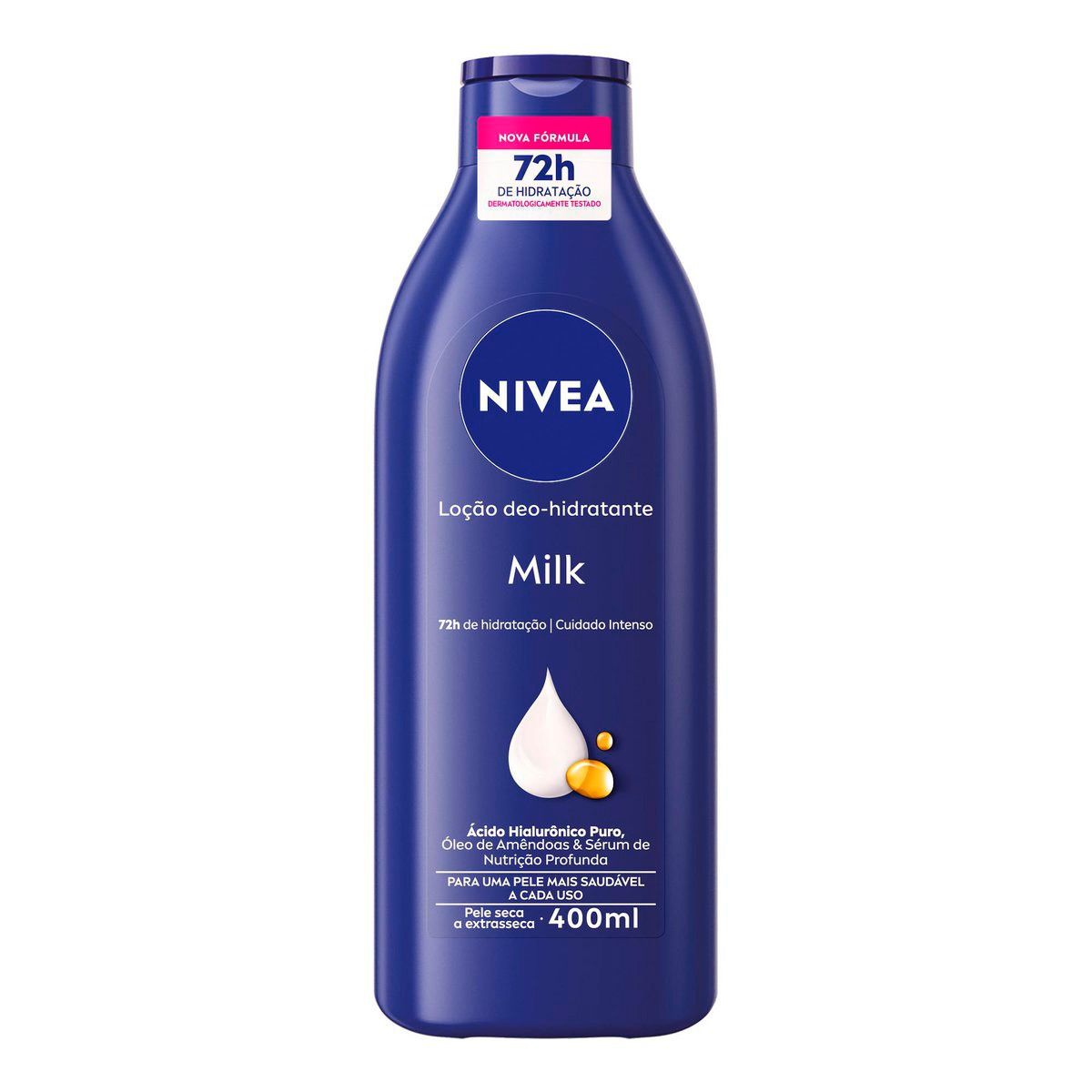 locao-hidratante-nivea-milk-