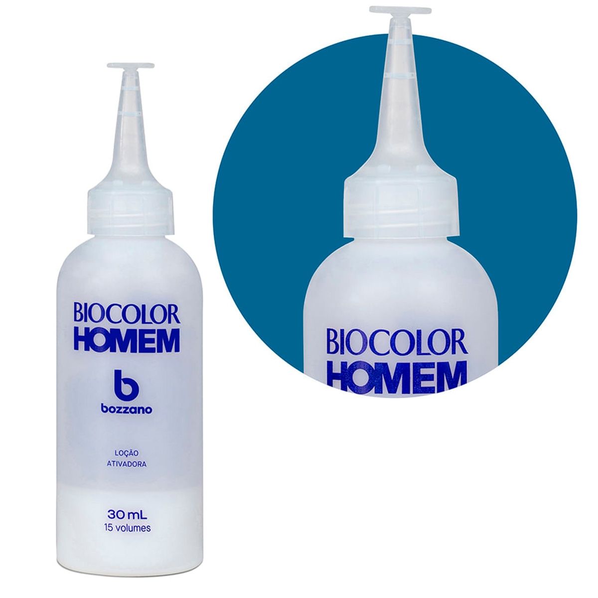 Biocolor Homem Tonalizante de Cabelo Masculino Bozzano Castanho Escuro