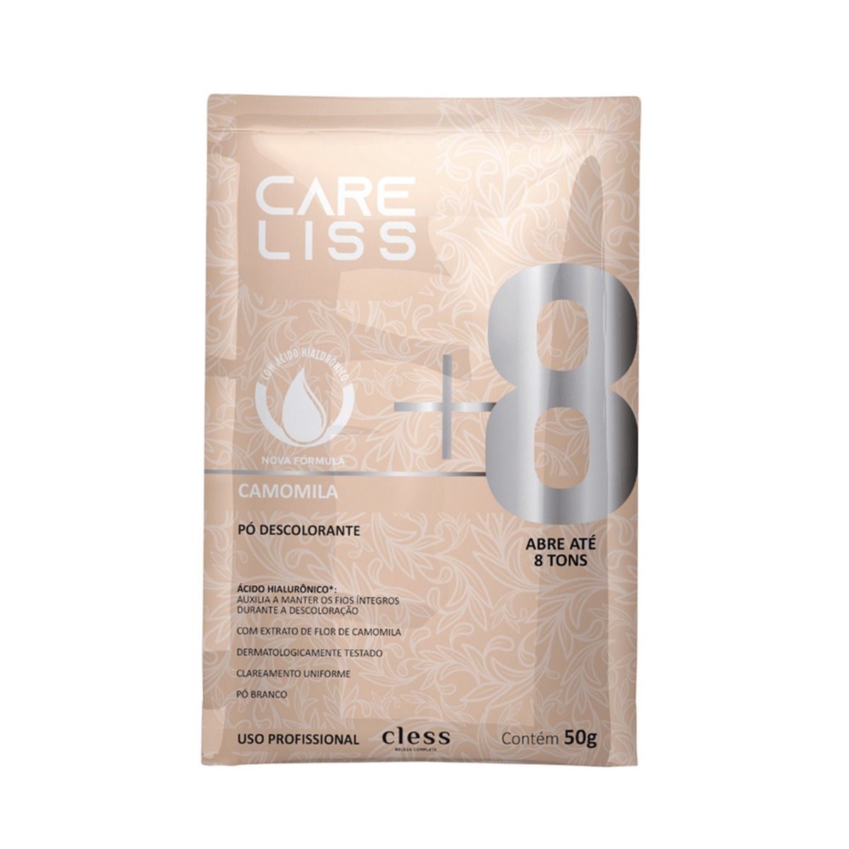 Pó Descolorante Care Liss Com Camomila 50G
