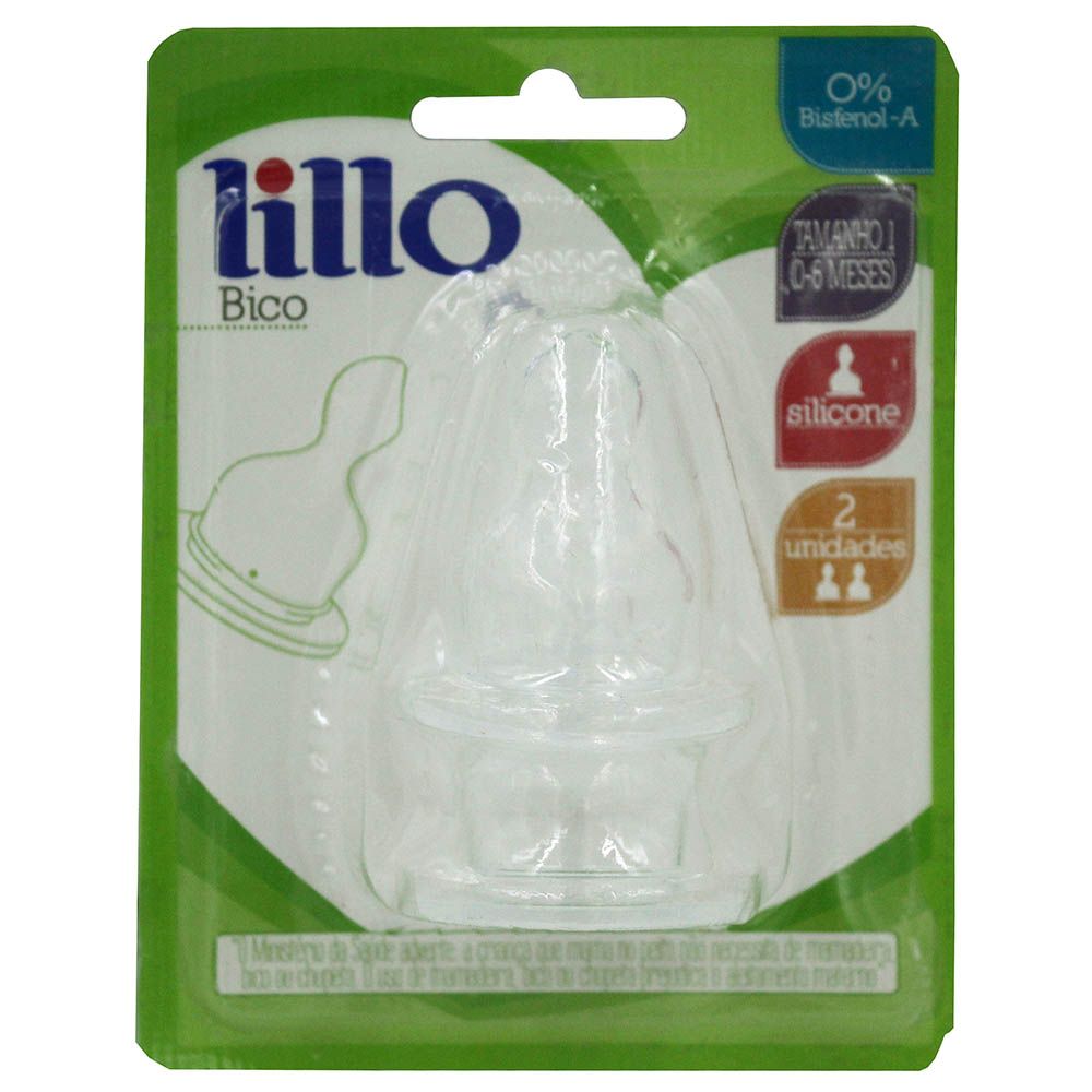 Bico Lillo Orto Tamanho 1 0-6 Meses Com 02 Unidades RF:42710