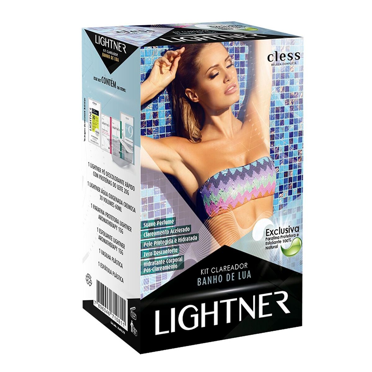 Lightner Kit Descolorante Para Pelos Banho De Lua