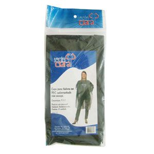 Capa Para Corte e Tintura Capilar Pvc Sem Maga Santa Clara Ref:17