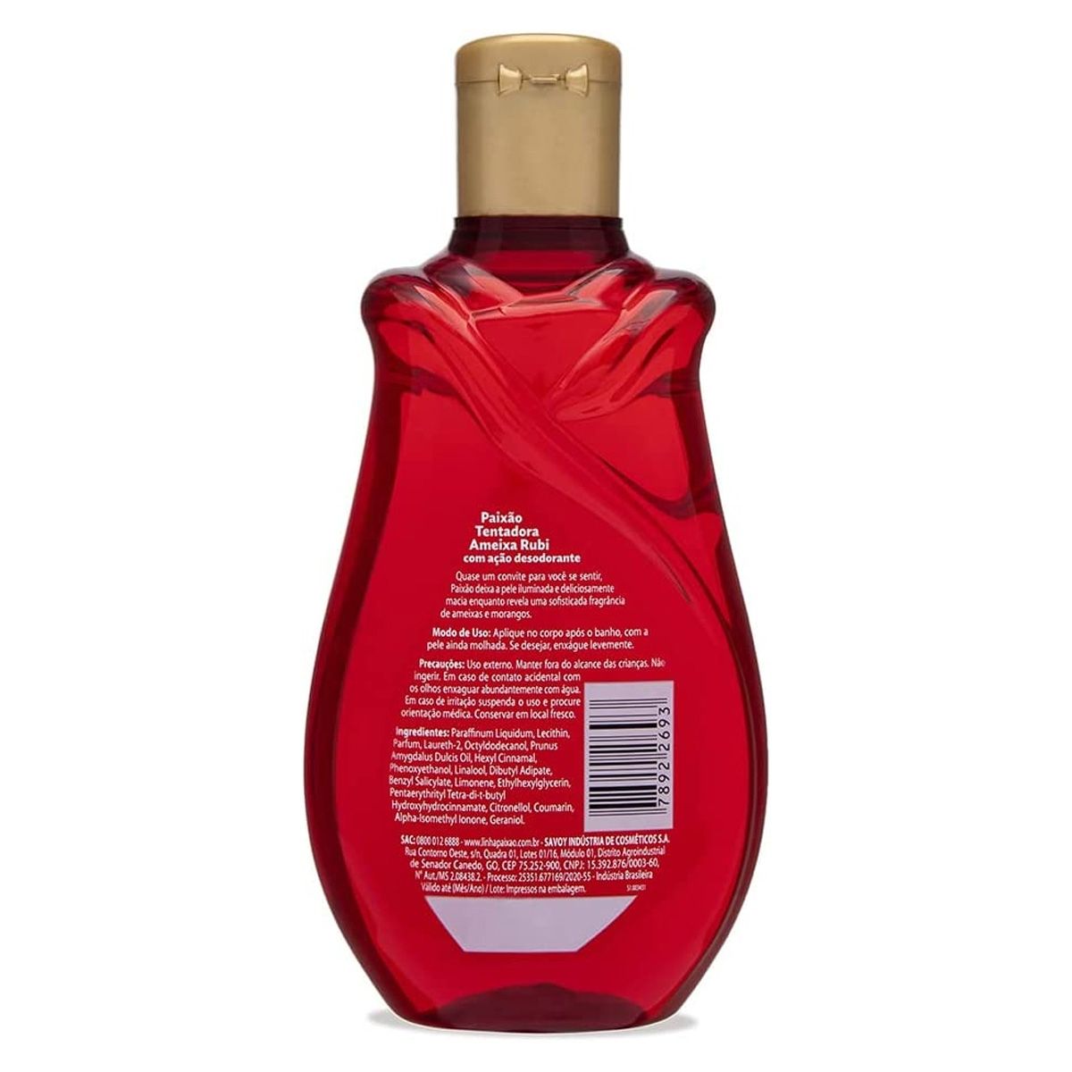 Óleo Corporal Paixão Tentadora 100ml