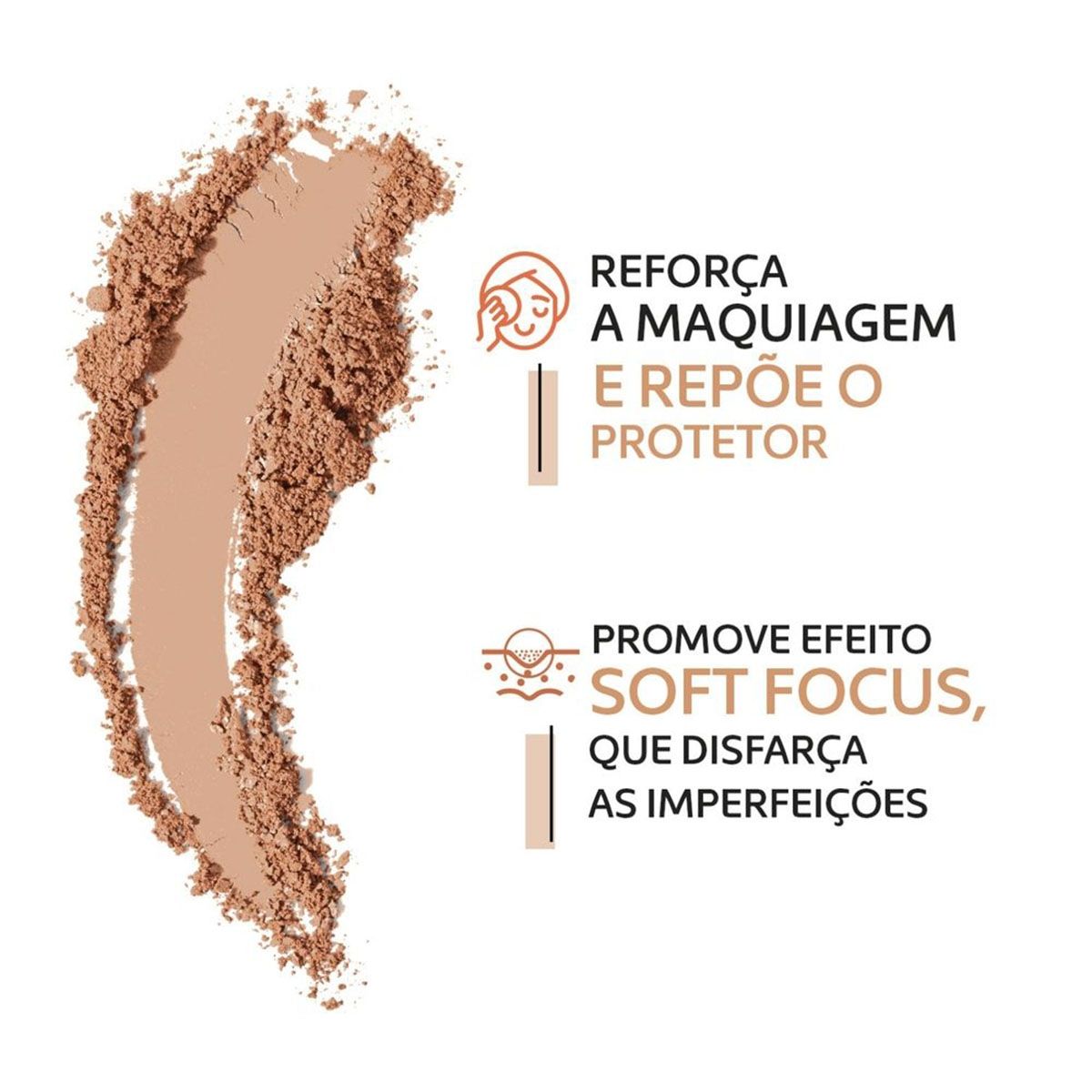 Protetor Solar Episol Color Pó Compacto FPS 50 Pele Morena 10g Mantecorp Skincare