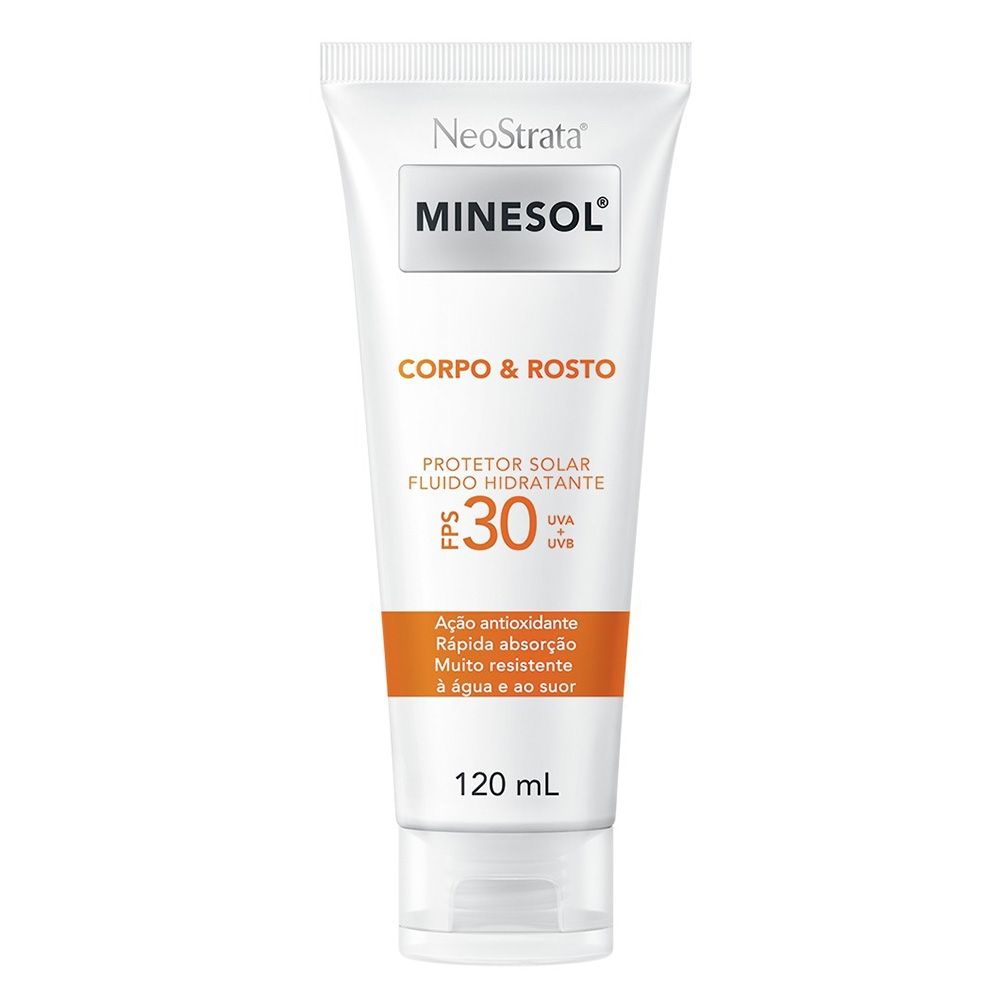 Protetor Solar Neostrata Minesol Fps30 Corpo e Rosto 120Ml