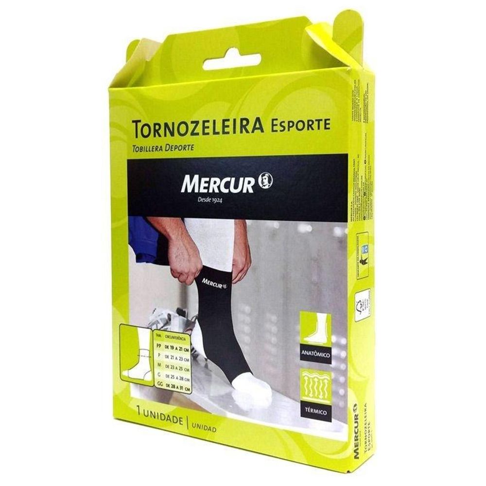 Tornozeleira Esporte Tamanho G BC0045-CS Mercur