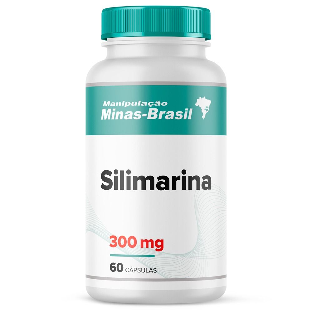 Silimarina 300Mg com 60 Cápsulas - Drogaria Minas-Brasil