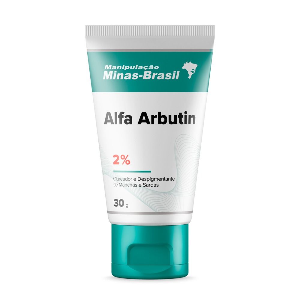 Alfa Arbutin 2% - Clareador e Despigmentante de Manchas e Sardas 30G ...