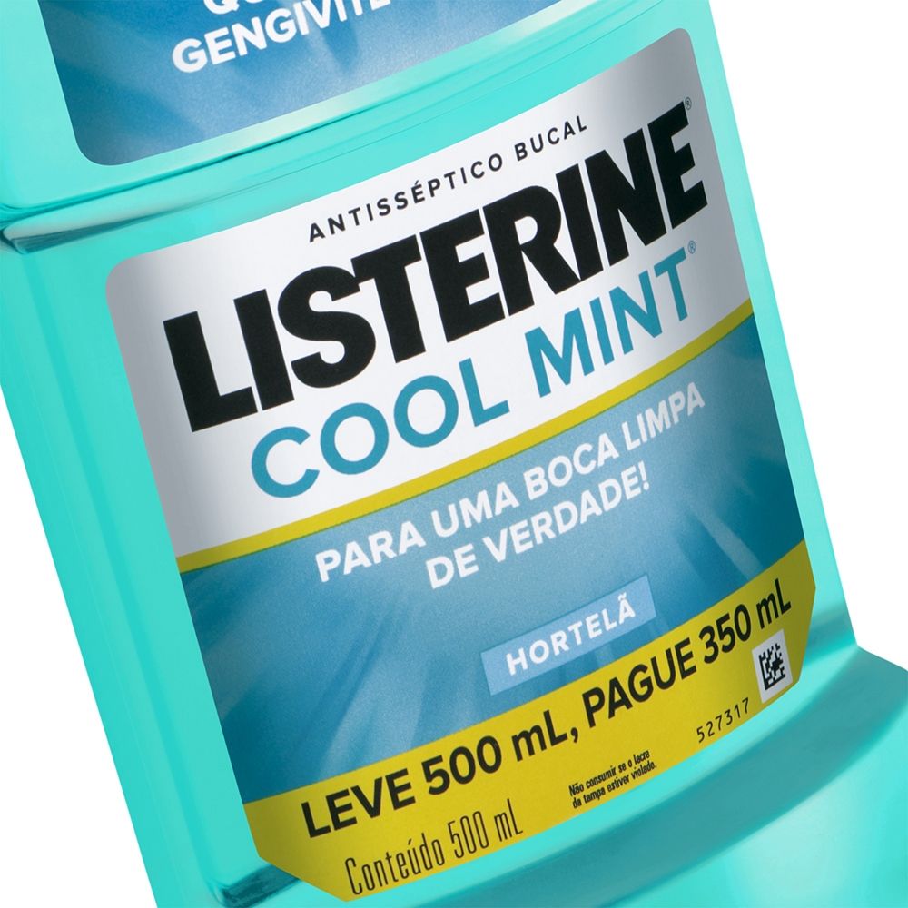 Enxaguante Bucal Listerine Cool Mint 500ml