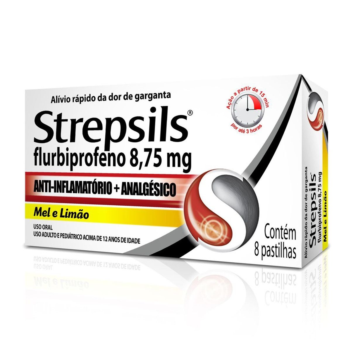 Strepsils Mel e Limão 8 Pastilhas: Preço e para que serve