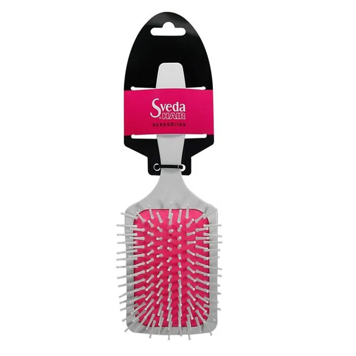 Escova de Cabelos Magic Colors White Quadrada Sveda Hair