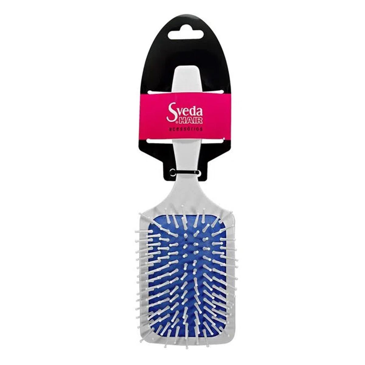 Escova de Cabelos Magic Colors White Quadrada Sveda Hair