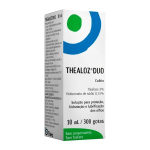 Thealoz Duo Trealose 3% Hialuronato de Sódio 0,15% Frasco Com 10ml Théa