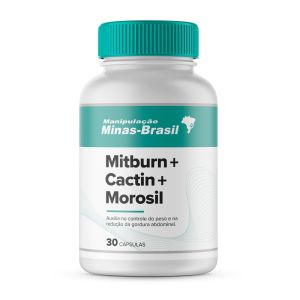 Mitburn 50Mg   Cactin 500Mg   Morosil 500Mg – 30 Cápsulas