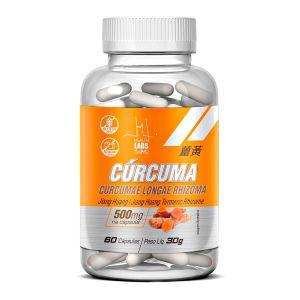 Cúrcuma Medicina Tradicional Chinesa 500mg com 60 Cápsulas Health Labs